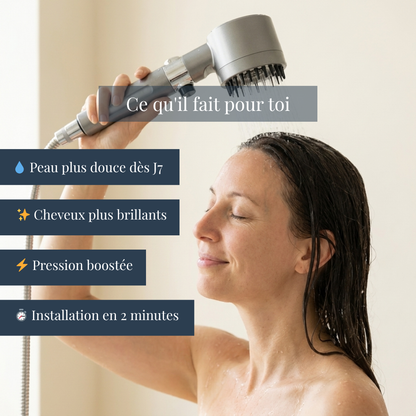 LE POMMEAU DE DOUCHE FILTRÉ™