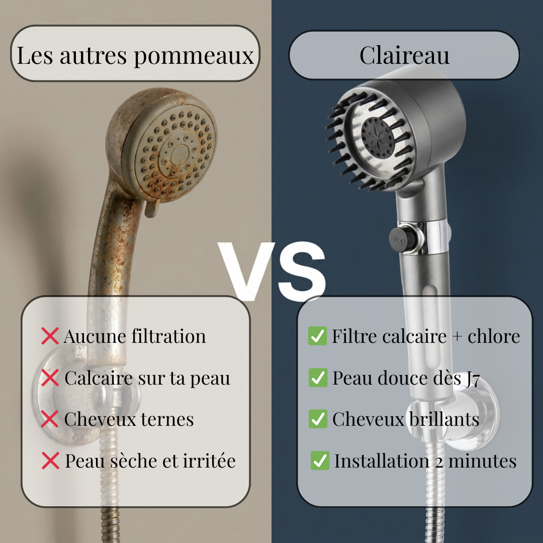 LE POMMEAU DE DOUCHE FILTRÉ™